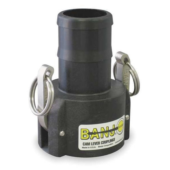Banjo Cam and Groove Coupling,1",Polypropylene 125C Banjo Cam and Groove Coupling,1",Polypropylene 125C