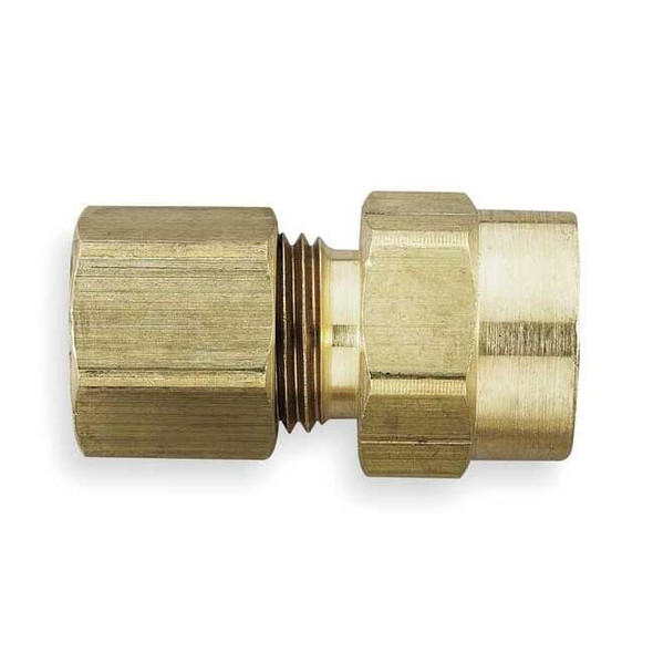 Parker 1/4" Compression x 1/8" FNPT Brass Connector 10PK 66C-4-2