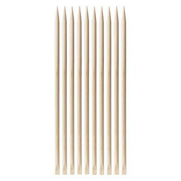 Jonard Tools Orange Sticks,Pointed/Flat,PK10 S-389/10