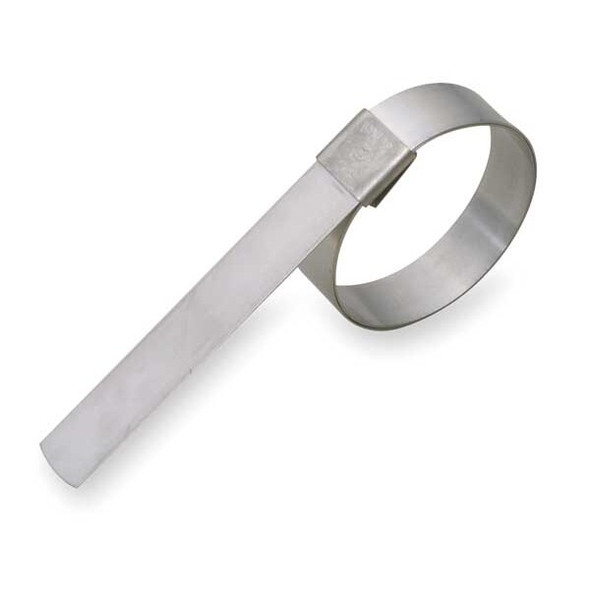 Band-It Band Clamp,SS,Min.Dia. 3/4 In.,PK10 GRP08S