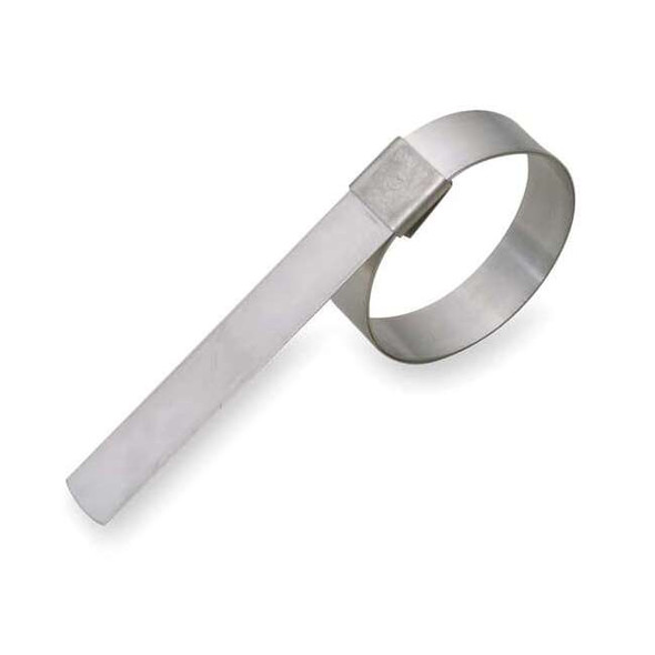 Band-It Band Clamp,SS,Min.Dia. 3/4 In.,PK10 GRP08S