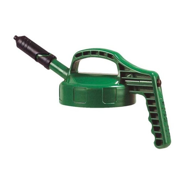 Oil Safe Mini Spout Lid,w/0.27 In Out,Mid Green 100405
