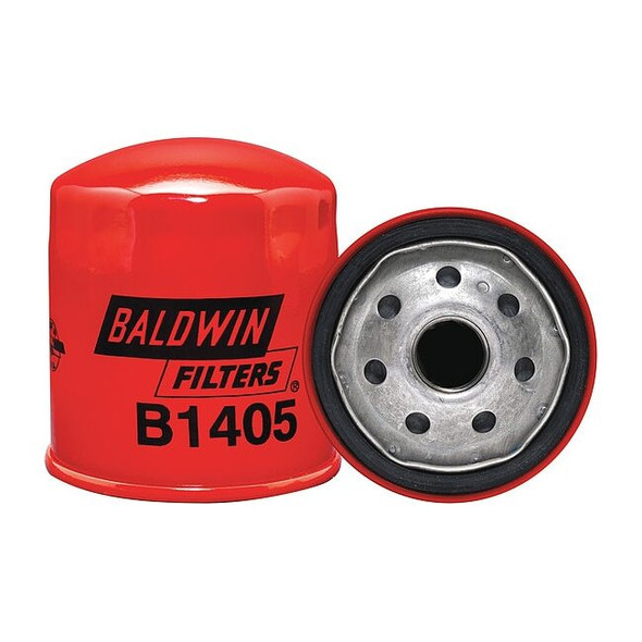 Baldwin Filters Oil Filter, Spin-On, 3-1/2"x3-1/32"x3-1/2" B1405