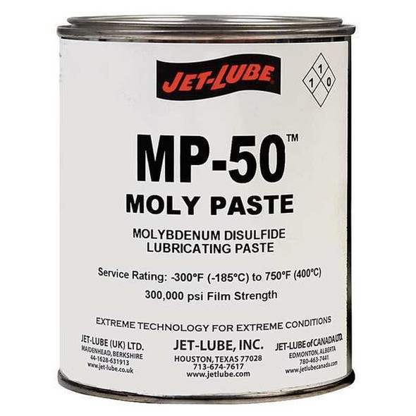 Jet-Lube Moly Paste, 2 lb, Can, Blue 28007