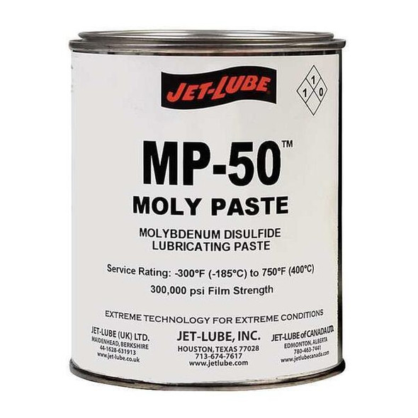 Jet-Lube Moly Paste, 2 lb, Can, Blue 28007