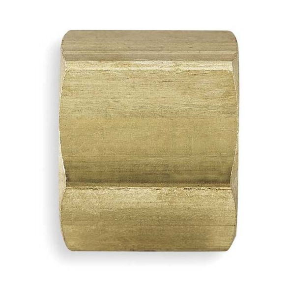 Parker Nut, Brass, Compression, 1/2 in,PK10 61C-8
