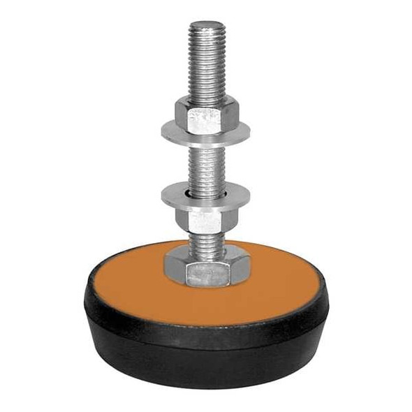 Mason Industries Machine Leveling Mount,500 Lb Max Cap MLS500