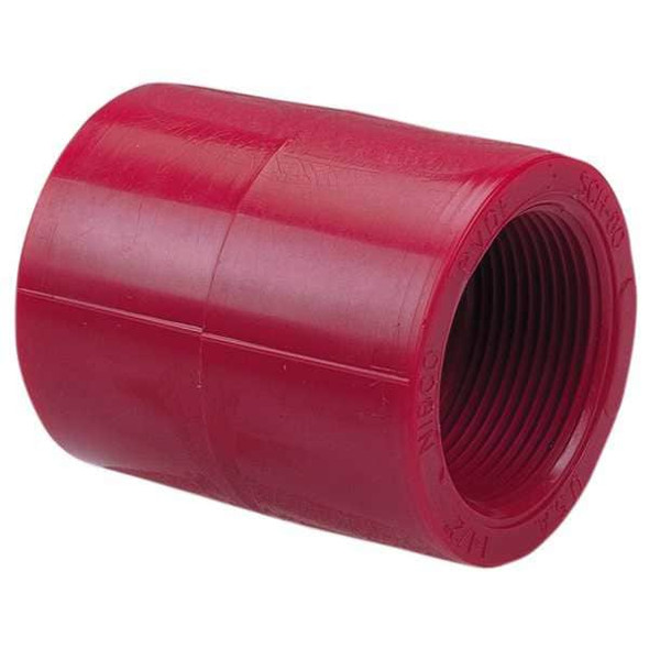 Manufacturer Varies Coupling, 1/2 in, Schedule 80,Female NPT 650133 1/2