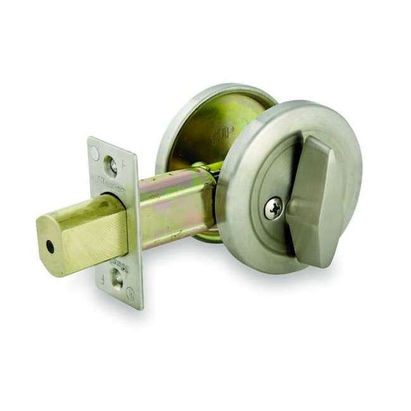 Master Lock Deadbolt,HD,Satin Chrome DSC0532D34ULD