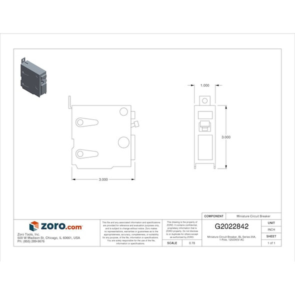 Siemens Miniature Circuit Breaker, BL Series, 50A, 2 Pole, 120/240V AC, 10kA at 120/240V AC B250