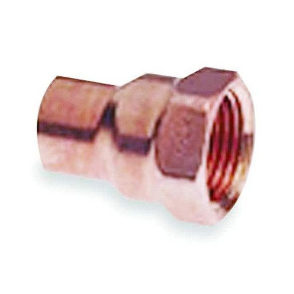 Nibco 1/2" NOM C x 3/4" FNPT Copper Reducing Adapter C603 1/2x3/4