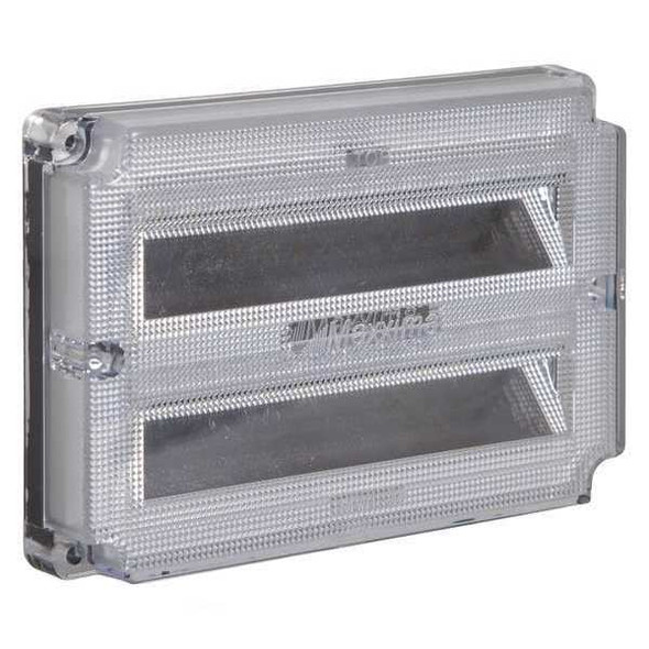 Maxxima Work Light,1500 lm,Rectangular,LED,4" H MWL-35