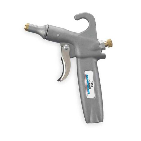 Guardair Air Gun, 1/4 in, FNPT, Alum, Gray 74SK