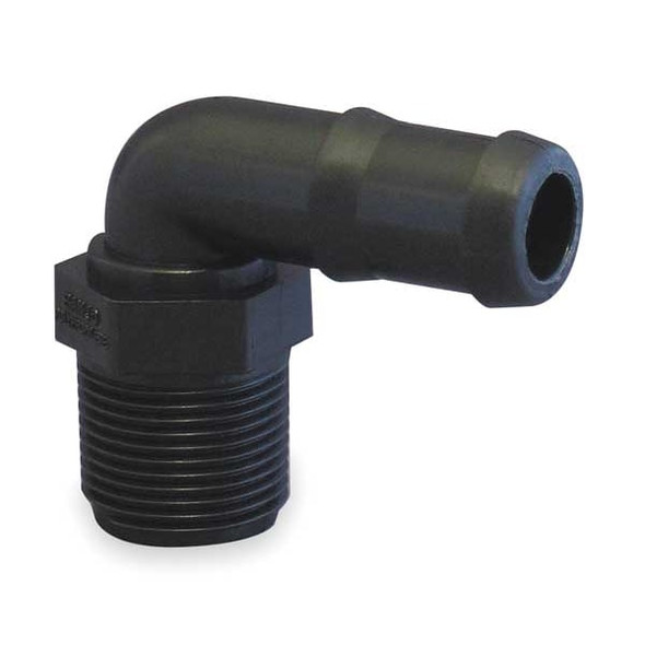 Banjo Barbed Hose Fitting,Hose ID 3/4",NPT HB075-90 Banjo Barbed Hose Fitting,Hose ID 3/4",NPT HB075-90