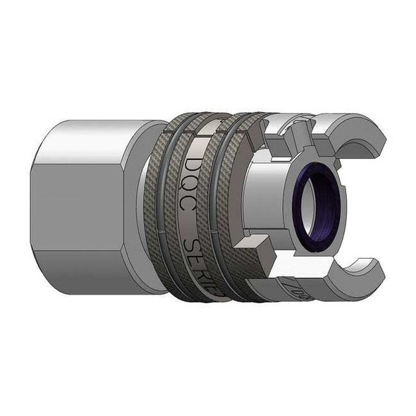 Dixon Female to Thor Coupler,(F)NPT,1/2,Steel 4PF4