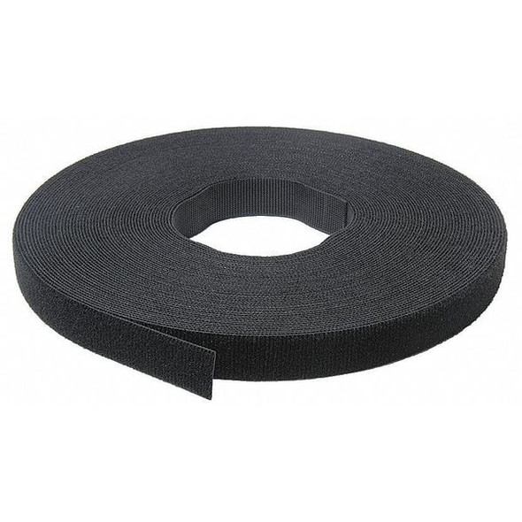 Velcro Brand No Adhesive, 75 ft, 1 in W, Black 189590