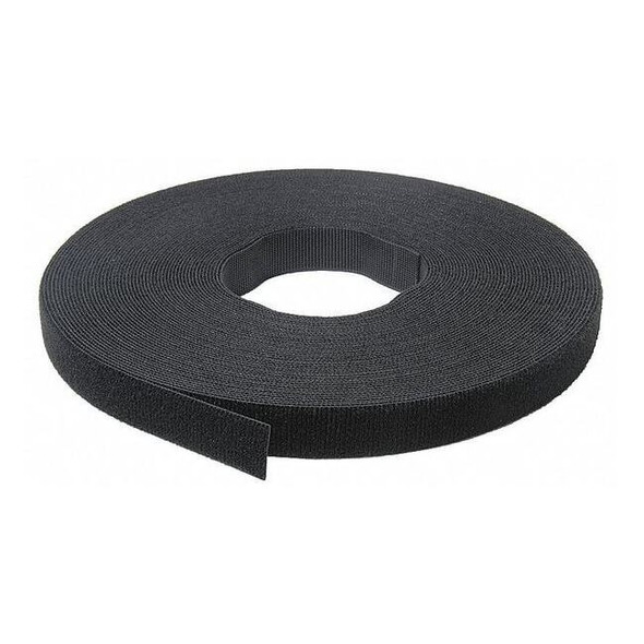 Velcro Brand No Adhesive, 75 ft, 1 in W, Black 189590