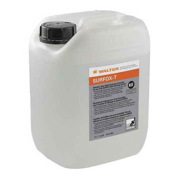 Walter Surface Technologies Weld Cleaning Solution, 5 L, Carboy 54A006 Walter Surface Technologies Weld Cleaning Solution, 5 L, Carboy 54A006