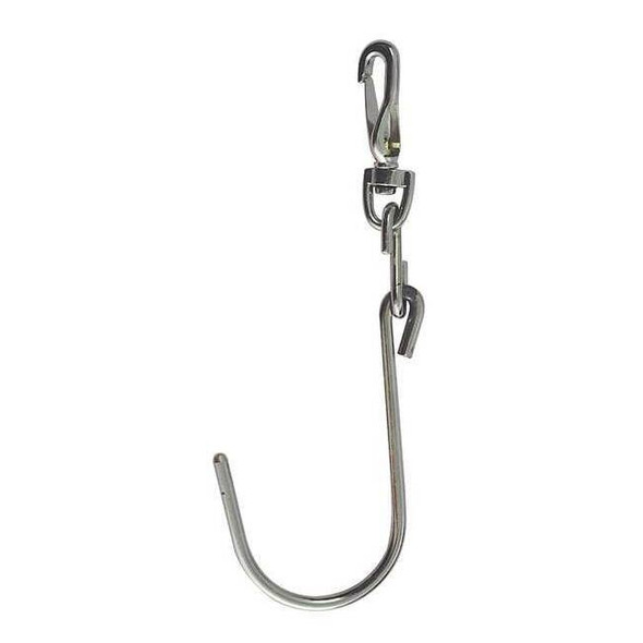 Wombat Portapaint Iron Ladder Hanging Hook, 7 in L, 1/2 in D, 2 1/4 in W 5092