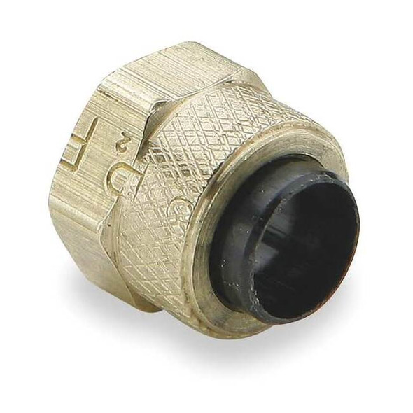 Parker 3/8" Compression Brass Nut & Acetal Sleeve 10PK 61P-6