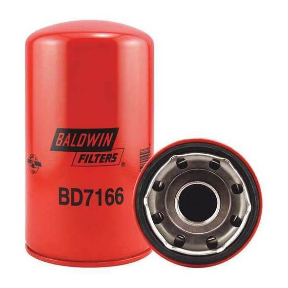 Baldwin Filters Spin-On,1-1/2" Thread ,8-1/16" L BD7166