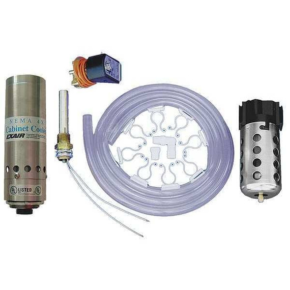 Exair Vortex Tube,35 CFM,2500 BtuH,NEMA 4X 4835SS