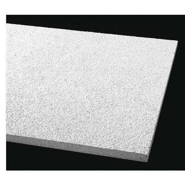 Cirrus Ceiling Tile, 24 in W x 48 in L, Square Lay-In, 15/16 in Grid Size, 6 PK
