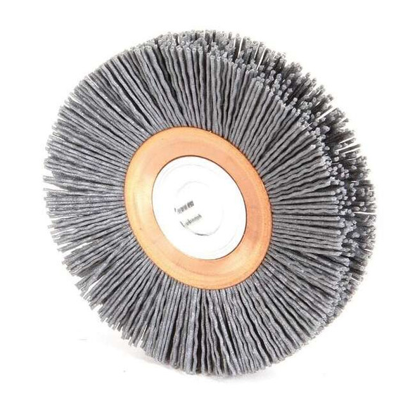 Weiler Wire Wheel Wire Brush, Arbor, 4", 5/8" W 97596