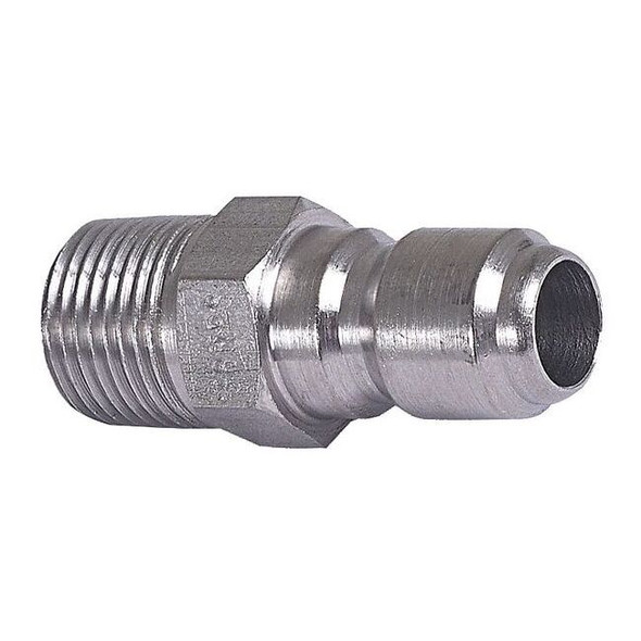 Mi-T-M Quick Connect Plug,Male,3/8 M x 3/8 In 17-0005
