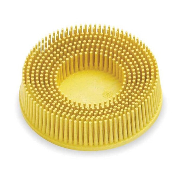 Scotch-Brite Tapered Bristle Disc,3 In Dia,80G 61500132214