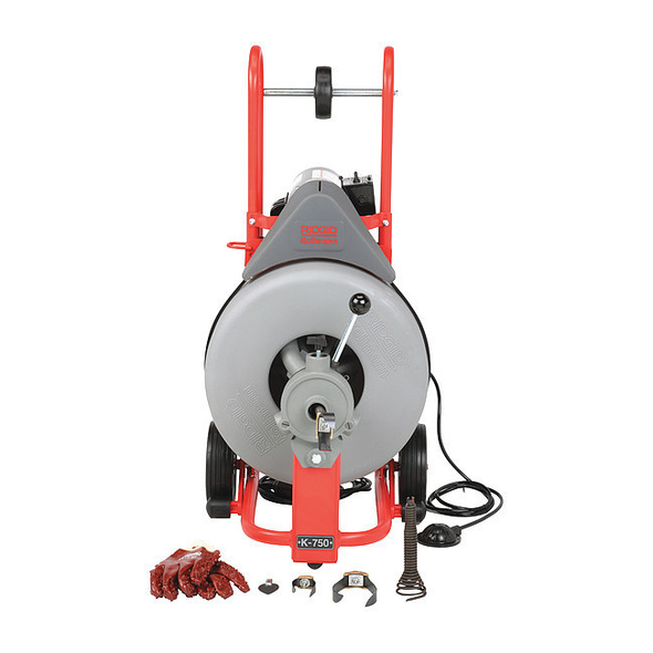 Ridgid Drain Cleaning Machine, 3/4x100 42007