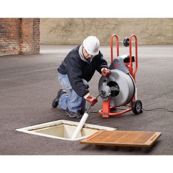 Ridgid Drain Cleaning Machine,Corded,200 RPM 42007