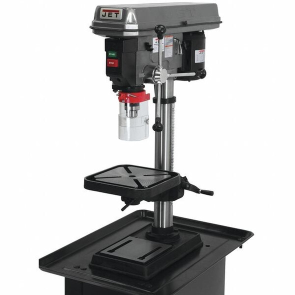 Bench Drill Press, Belt Drive, 3/4 hp, 115/230V AC V, 15 in Swing, 16 Speed