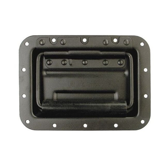 Monroe Pmp Recessed Folding Pull Handle, Steel, Unthr. Through Holes PH-0309