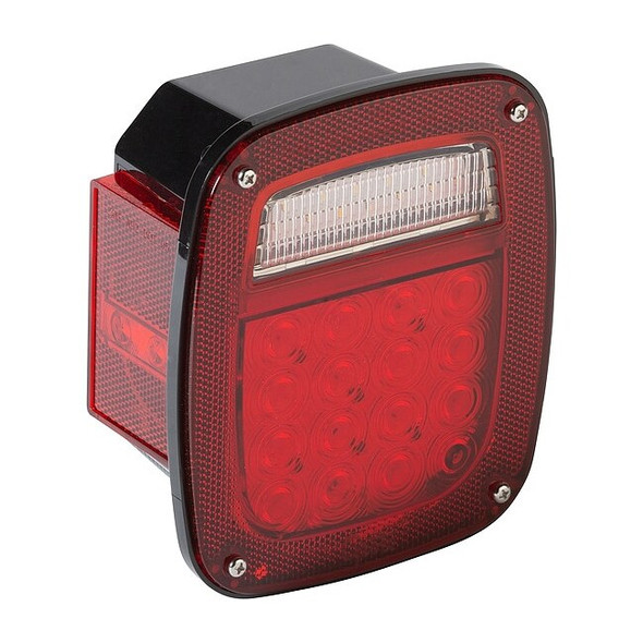 Grote Box Lamp,LED With Sidemarker,LH,Red G5212