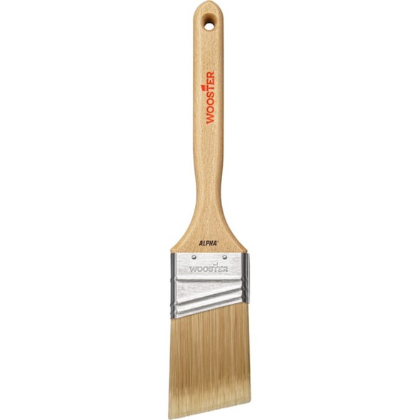 Wooster 2" Angle Sash Firm, Micro Tip Bristle, Paint Brush, Wood Handle 4231-2