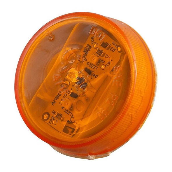Grote Clearance/Marker Lamp,2In,LED,Yellow 47113