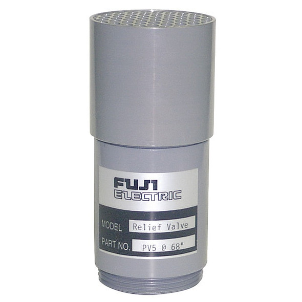 Fuji Electric Blower Relief Valve,Pressure,68, 1.5" OD PV5 Fuji Electric Blower Relief Valve,Pressure,68, 1.5" OD PV5