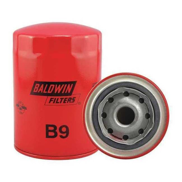 Baldwin Filters Spin-On,13/16" Thread ,5-3/8" L B9