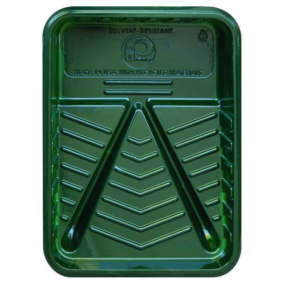 PET Recycled Plastic Paint Tray, 1 qt, 15 1/2" L, 2 1/2" D, 11 1/2" W