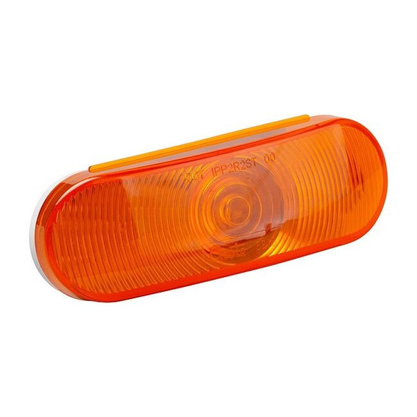 Grote Stop/Turn/Tail Light,Oval,Yellow,6-1/4"L 52893