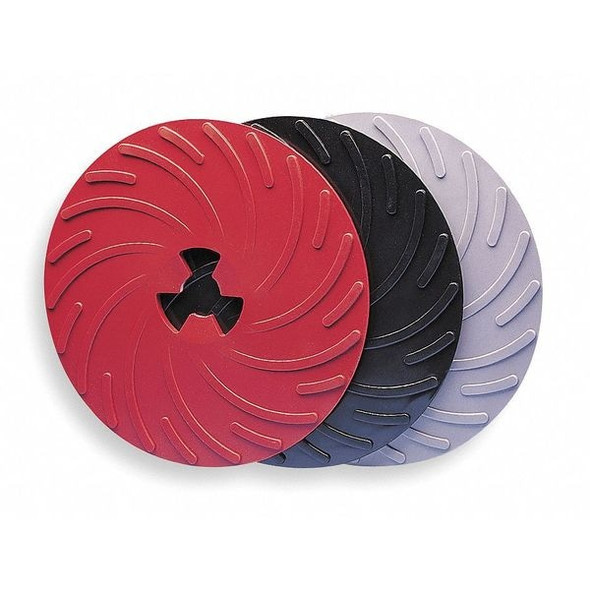 3m Disc Pad Face Plate,4-1/2 in D,Hard 14270