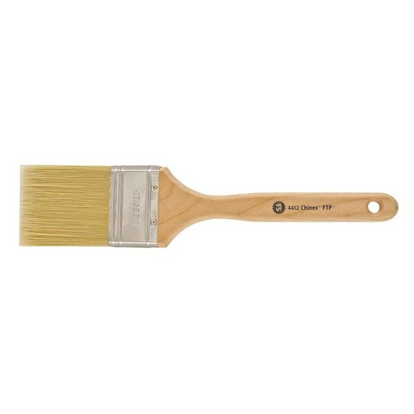 2-1/2" Flat Sash Soft, Chinex FTP Bristle, Paint Brush, Wood Handle