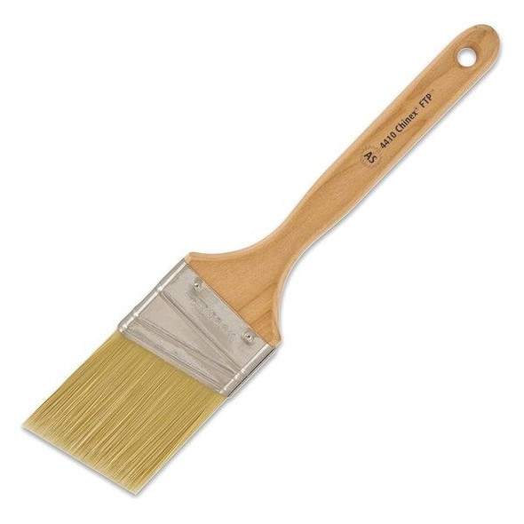 2-1/2" Angle Sash Soft, Chinex FTP Bristle, Paint Brush, Wood Handle