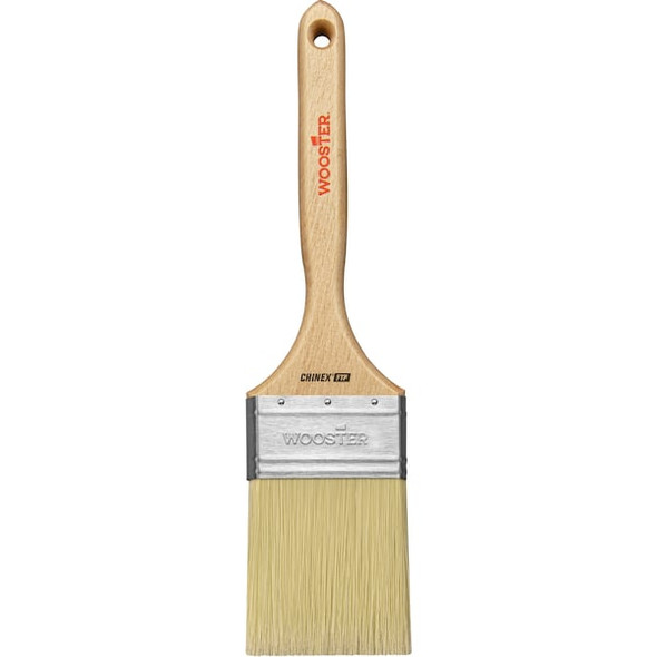 Wooster 3" Flat Sash Firm, Chinex FTP Bristle, Paint Brush, Wood Handle 4412-3