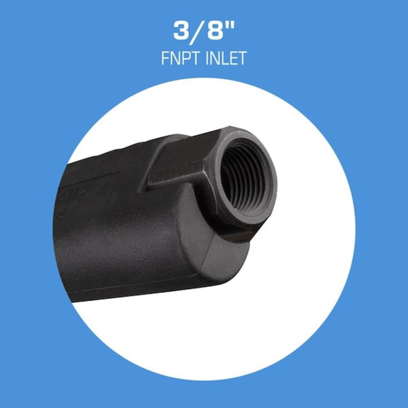 Guardair Air Gun, 3-8 in, FNPT, Alum, Silver U75XT036AA2