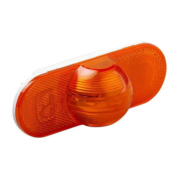 Grote Stop/Turn/Tail Light,Oval,Amber,6-1/2" L 52513