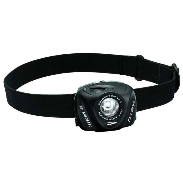 Princeton Tec Headlamp,Plastic,Black,170lm EOS-II-BK Princeton Tec Headlamp,Plastic,Black,170lm EOS-II-BK