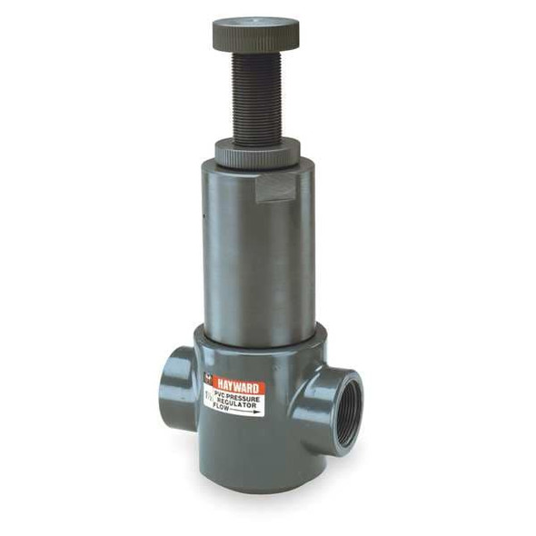 Hayward Flow Control Pressure Regulator,1/2 In,5 to 75 psi PR10050T