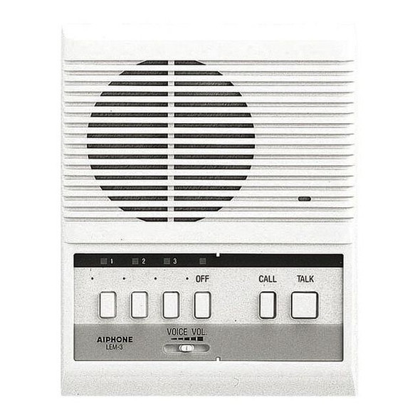 Aiphone Call Audio Master Station,650 ft. LEM-3